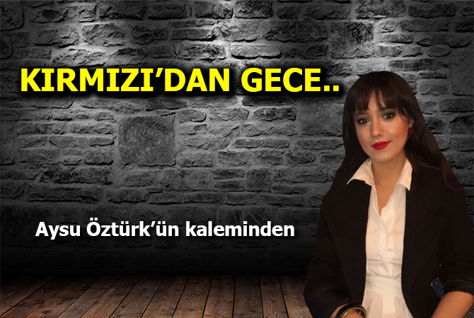 Kırmızıdan gece..