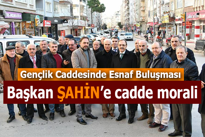 ZİHNİ ŞAHİN’E ‘CADDE’ MORALİ…