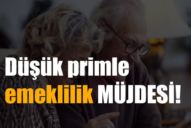 1800 günde emekli olmak mümkün