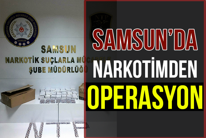 Narkotim’den operasyon