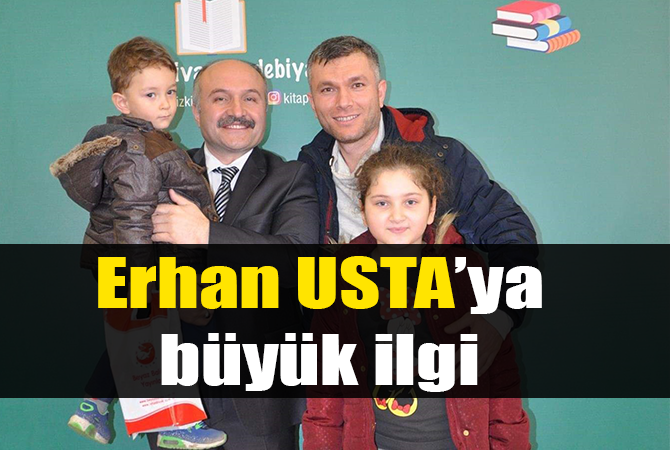ERHAN USTA KARADENİZ KİTAP FUARI’NDA