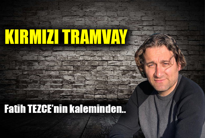 Kırmızı tramvay