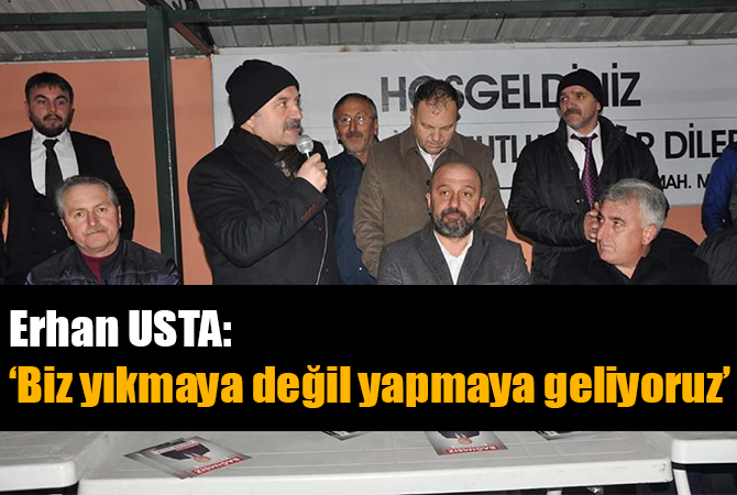 Erhan USTA coşkuyla karşılandı