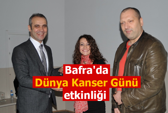 Bafra’da Dünya Kanser Günü etkinliği