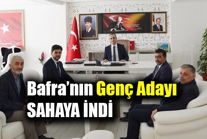 Bafra Saadet Partisi sahaya indi