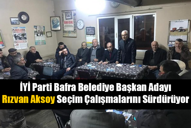 Başkan Adayı AKSOY, Mahalle Ziyaretlerine Devam Ediyor