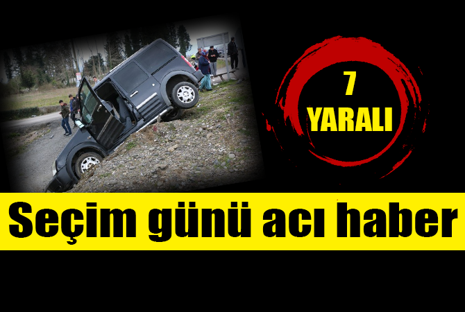 Seçim günü acı haber: 7 yaralı