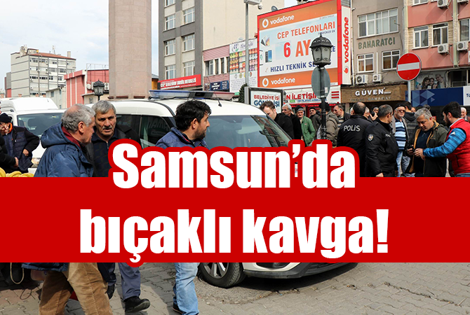 Boğazına bıçak dayanan kişiyi polis kurtardı