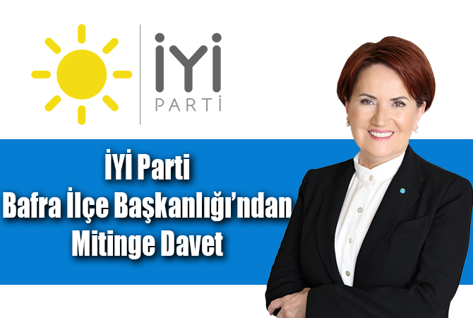 MERAL AKŞENER SAMSUN’A GELİYOR