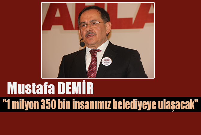 Demir: “5 yıl gece gündüz koşturacağım”