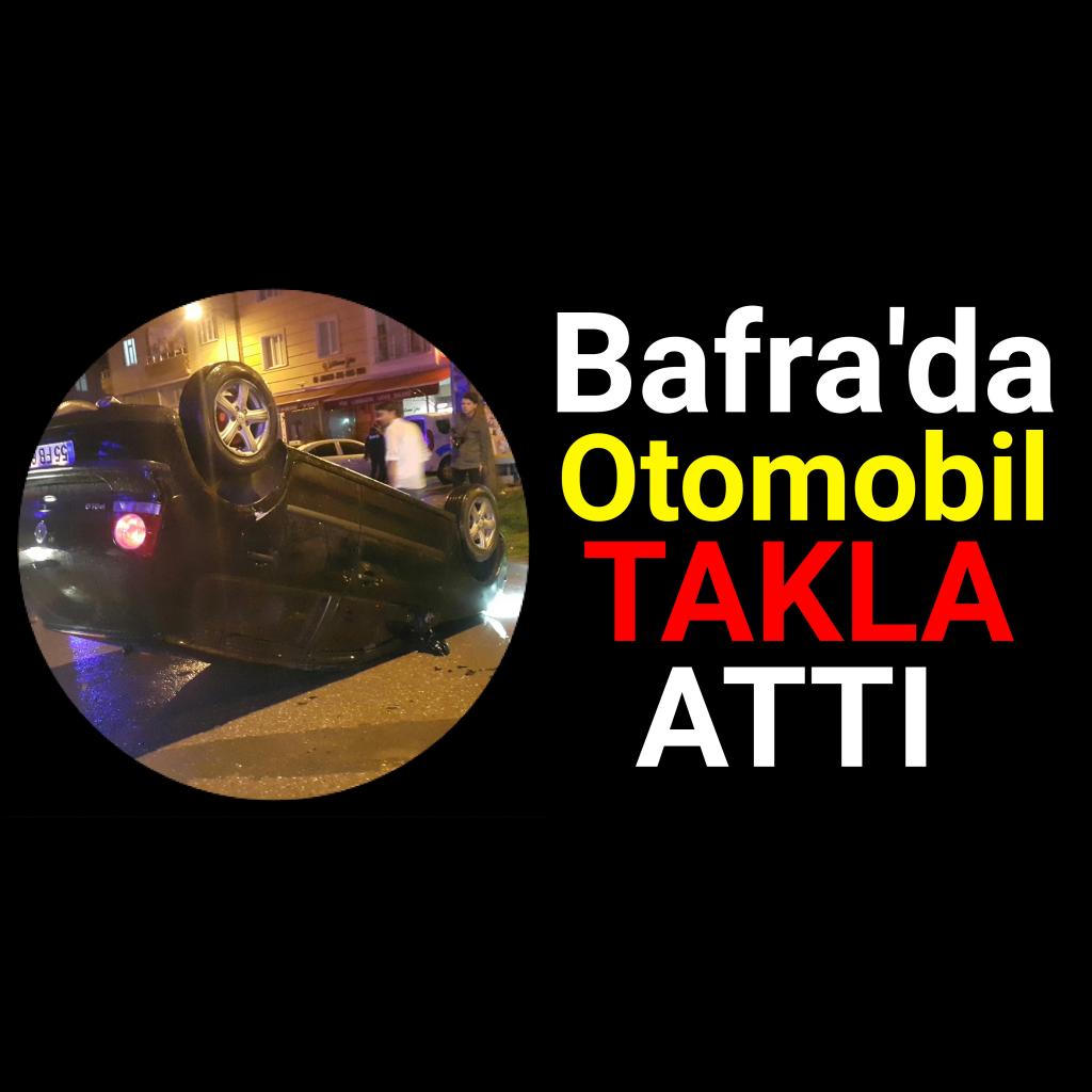 Bafra’da Trafik Kazası
