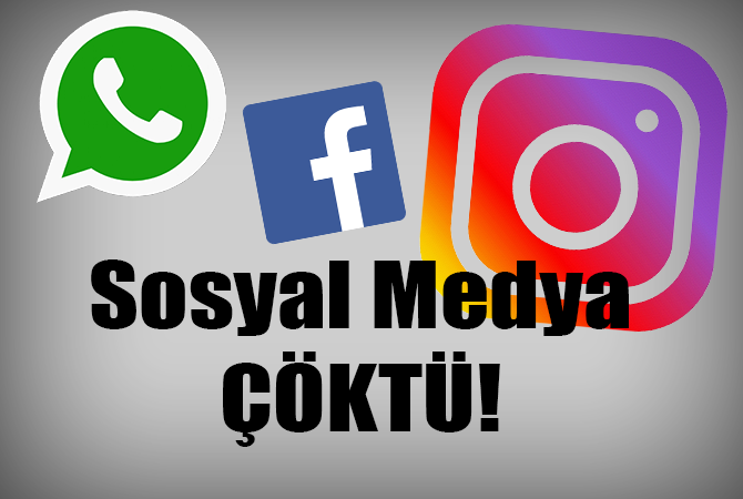 Sosyal Medya Çöktü Mü? Facebook, WhatsApp ve İnstagram’a Erişilemiyor