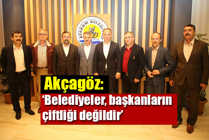 Belediyeler, başkanların çiftliği değildir