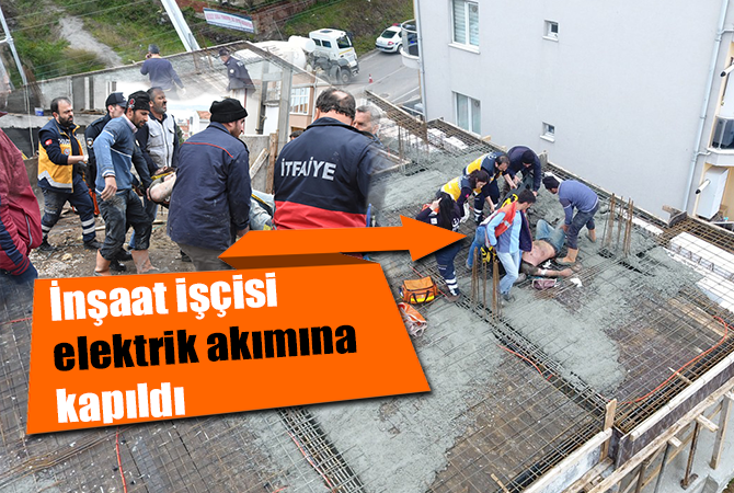 Sinop’ta iş kazası: 1 yaralı