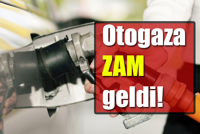 Otogaza zam geldi!