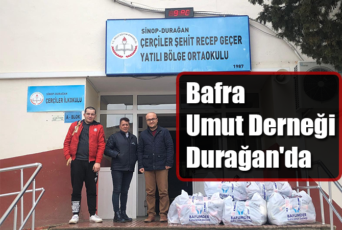 Bafra Umut Derneği Durağan’da