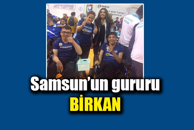 Samsunlu engelli sporcu Türkiye 2’ncisi oldu