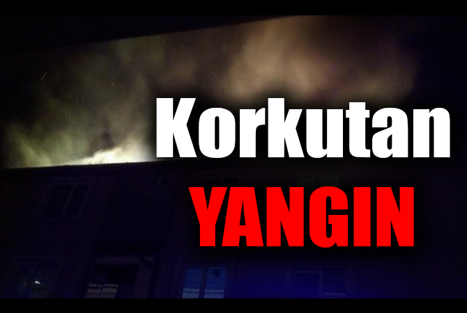 Samsun’da Yangın