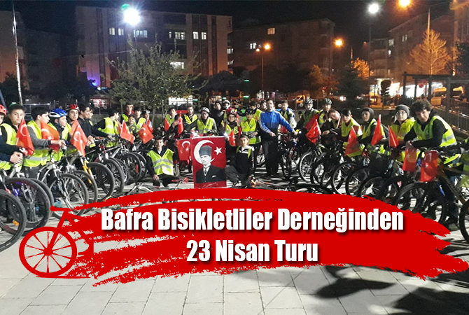 Bisikletliler Derneğinden 23 Nisan Turu