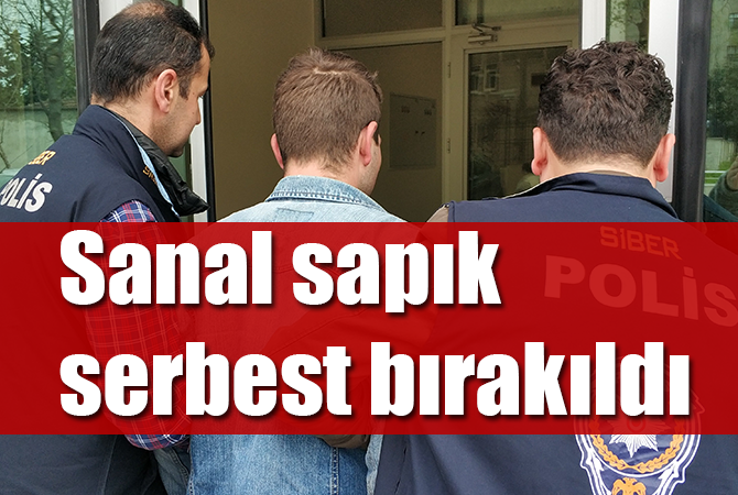 Ahlaksız paylaşım şüphelisi serbest