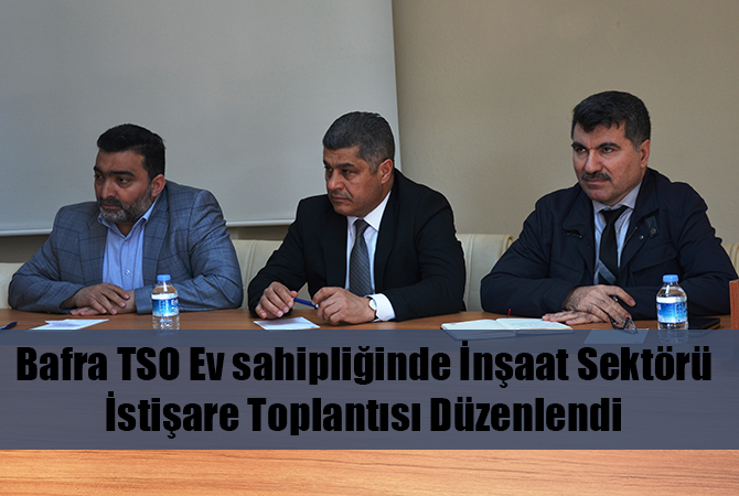 Sektörel İstişare Toplantısı Gerçekleşti