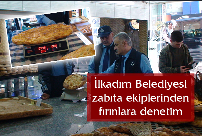 Zabıtadan pide ve hijyen denetimi