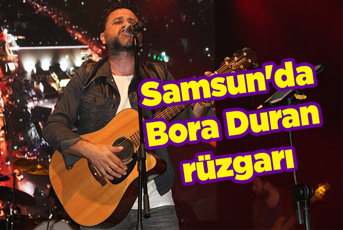 Samsun’da Bora Duran rüzgarı