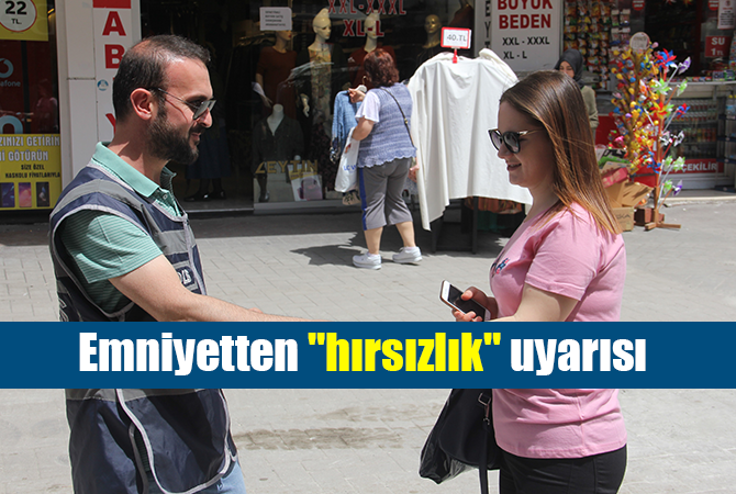 Emniyetten “hırsızlık” uyarısı