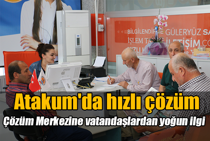 Atakum’da hızlı çözüm
