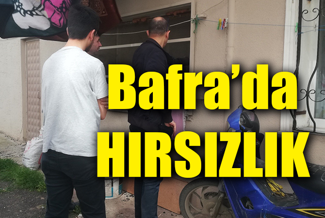 Bafra’da evden laptop hırsızlığı 