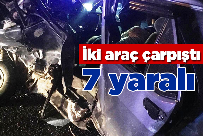 Fatsa’da trafik kazası: 7 yaralı