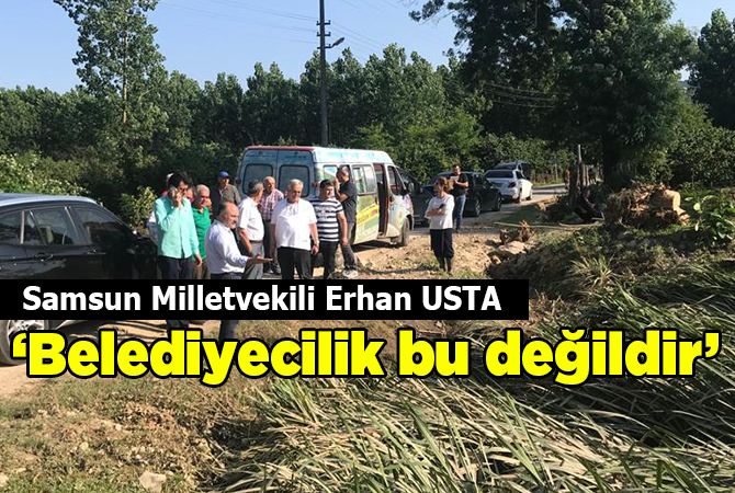 USTA: ‘Belediyecilik bu değildir’