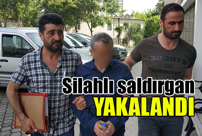 Samsun’da arkadaşını silahla yaralayan şüpheli yakalandı