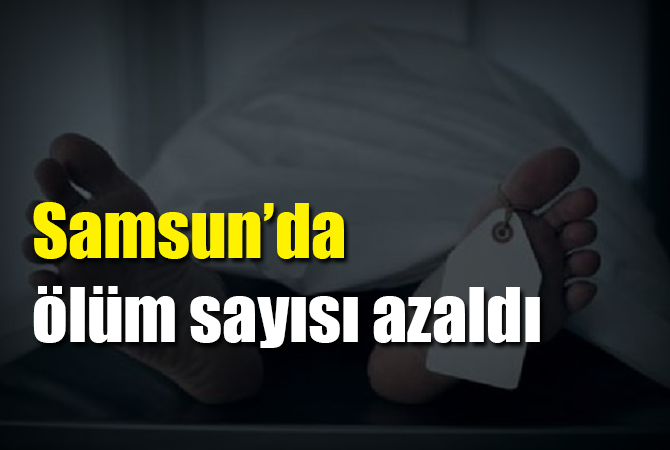 Samsun’da ölüm sayısı azaldı