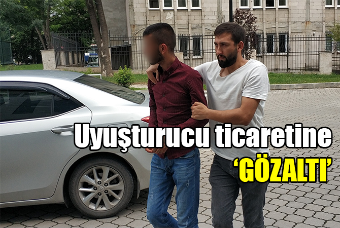 Uyuşturucu hapla yakalandı