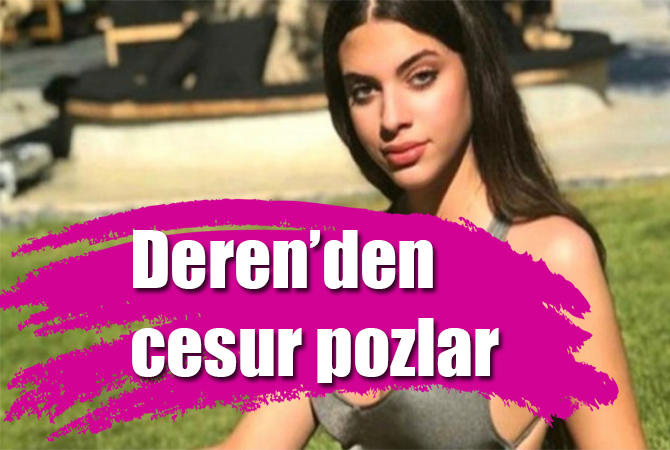 Deren Talu sezonu açtı! Mayolu paylaşım..