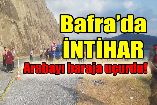Bafra’da intihar