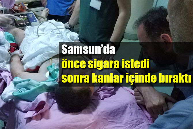 Bıçaklı saldırıda ağır yaralandı