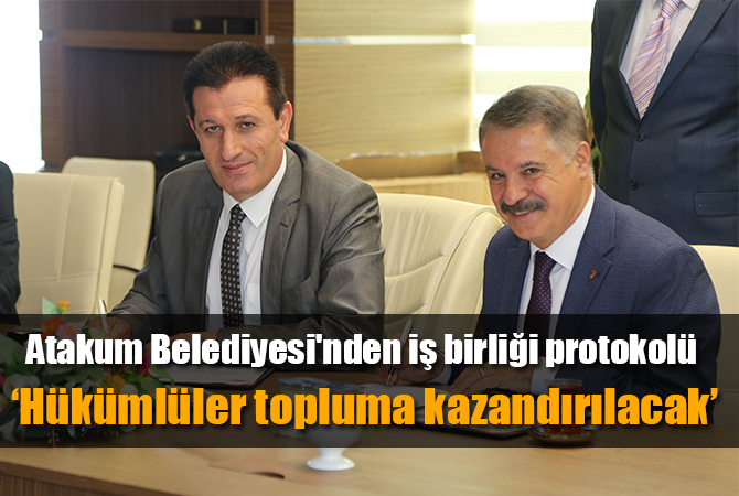 Atakum Belediyesi’nden iş birliği protokolü