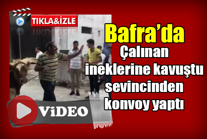 sevinçten konvoy yaptı