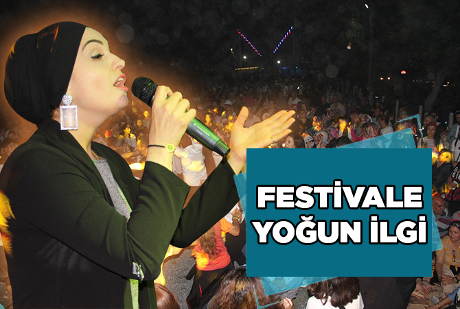 Festivale büyük ilgi