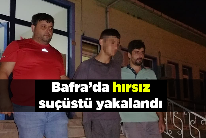 Kazan hırsızı suçüstü yakalandı