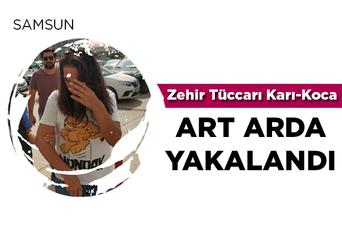 Genç kadın uyuşturucu ticaretinden gözaltında