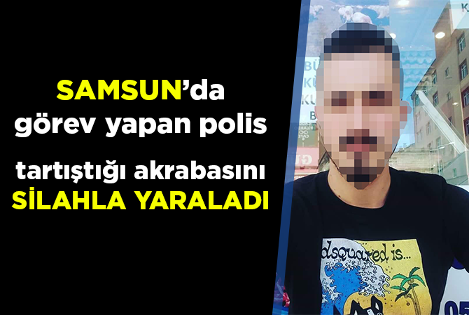 Tartıştığı akrabasını silahla yaraladı