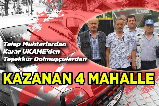 2 HAT DOLMUŞLARINDAN BÜYÜKŞEHİRE TEŞEKKÜR