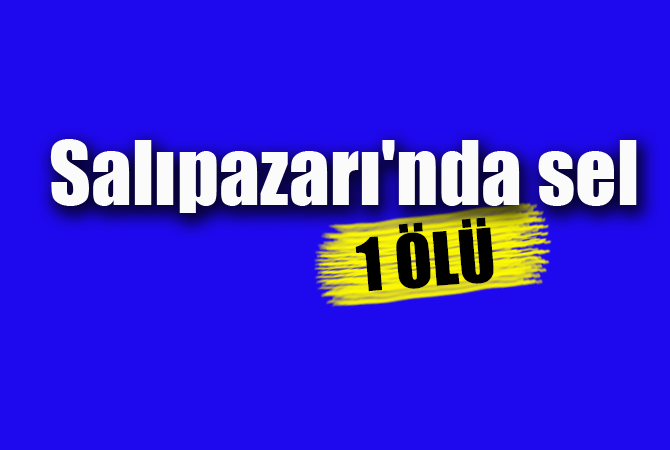 Salıpazarı’nda sel