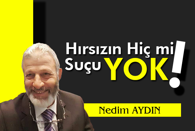 Hırsızın Hiç Mi Suçu Yok!