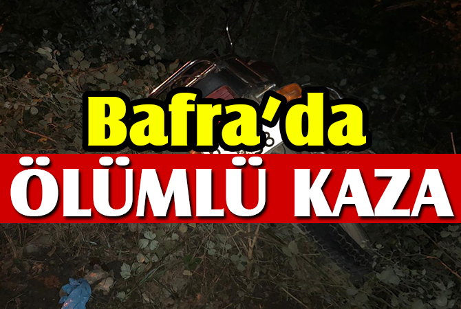 Motosikletten düşen şahıs hayatını kaybetti