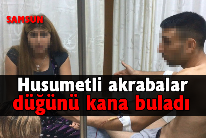 Akrabalar düğünde birbirlerine girdi: 4 yaralı