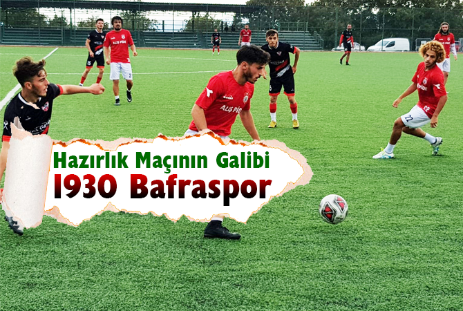 Hazırlık Maçının Galibi 1930 Bafraspor